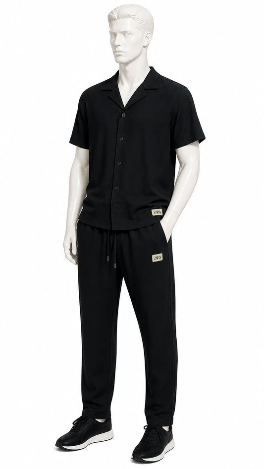 Men Premium Open Shirt Casual Suit