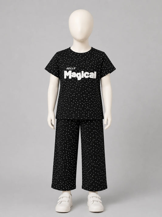 Girls Magical Printed Co-Ord Set