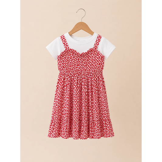 Girls printed Frock Dress