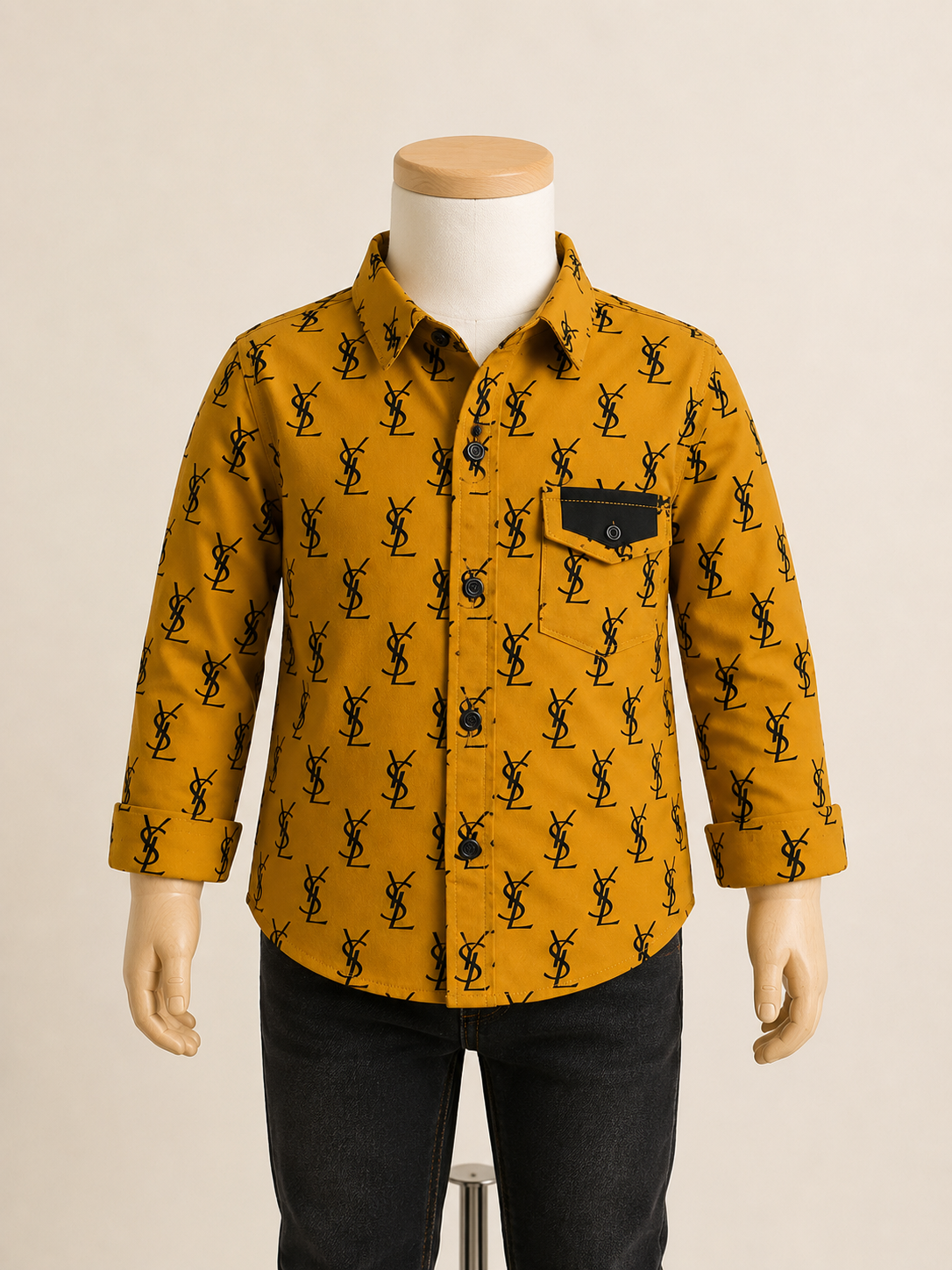 Printed Boys Casual Shirt
