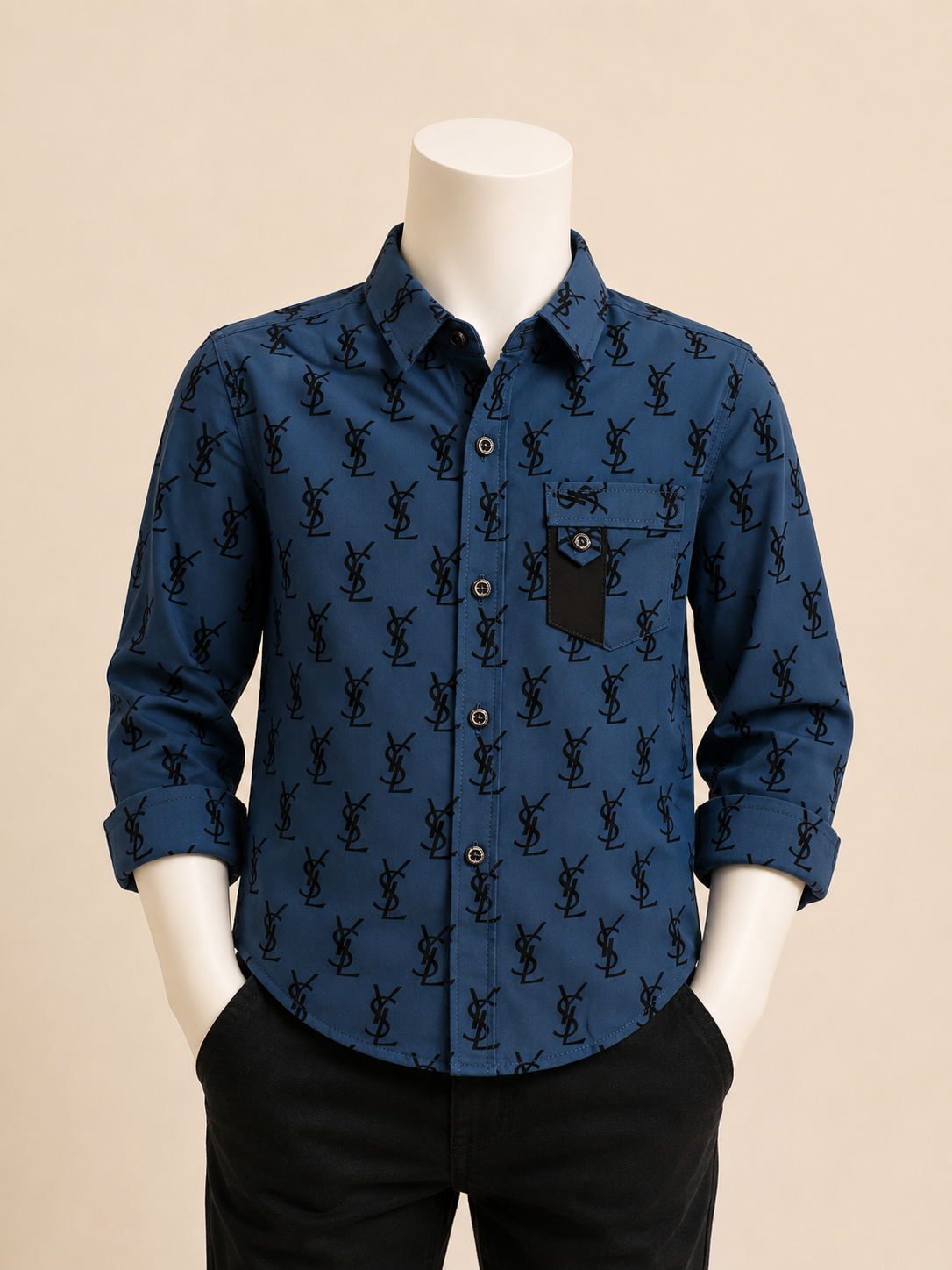 Printed Boys Casual Shirt