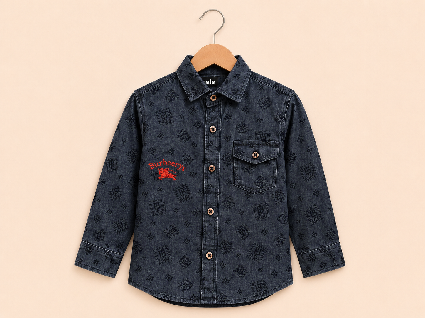 Printed Boys Casual Shirt