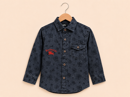 Printed Boys Casual Shirt