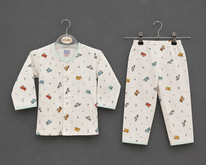 Baby Boys Cotton Night Suit / Kids Sleepwear Set