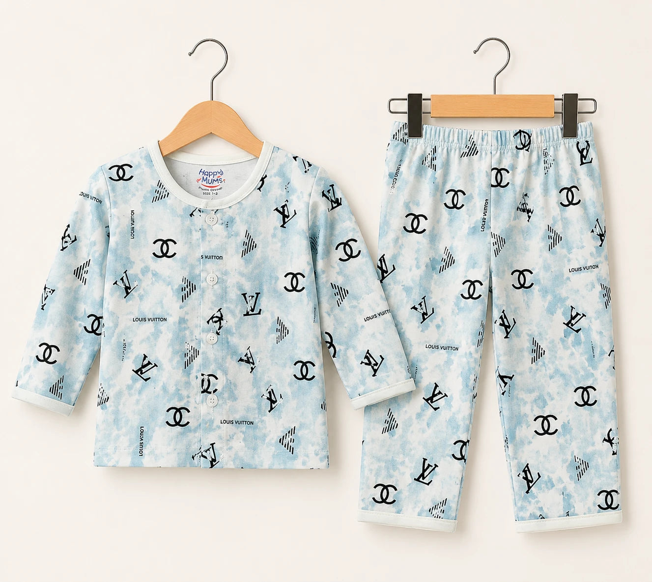 Baby Boys Cotton Night Suit / Kids Sleepwear Set