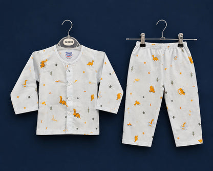 Baby Boys Cotton Night Suit / Kids Sleepwear Set