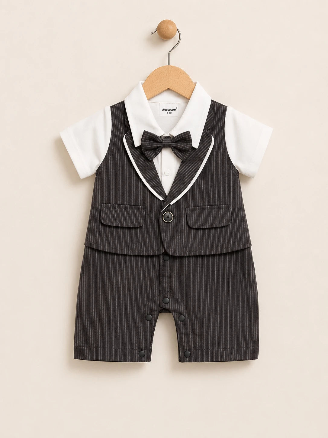 Boys Formal Romper Suit