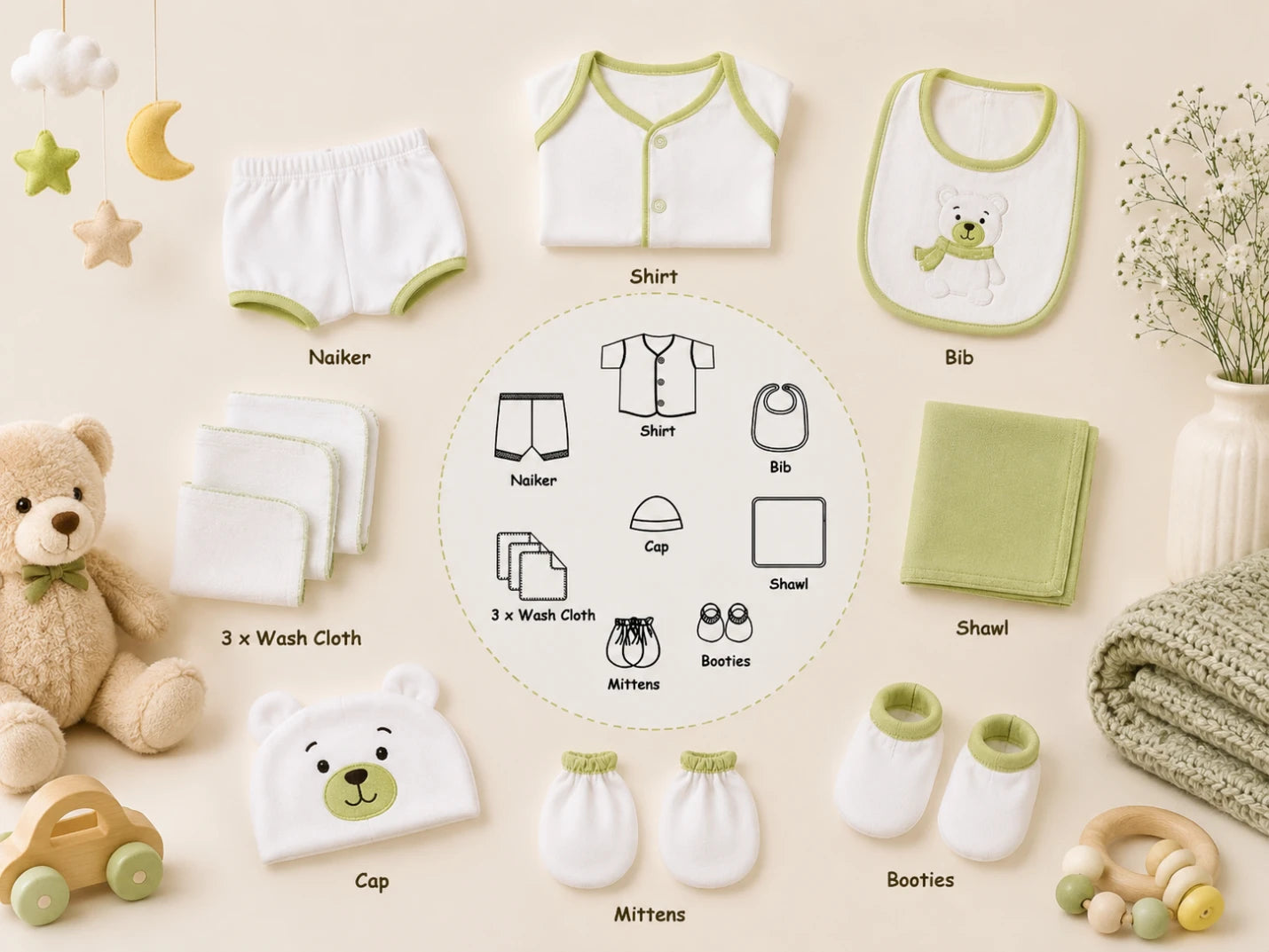 New Born Gift Box Starter Sets