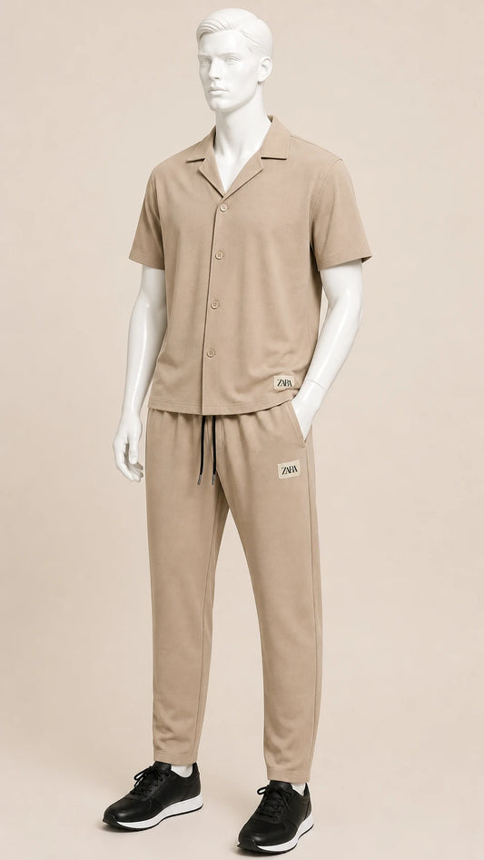 Men Premium Open Shirt Casual Suit