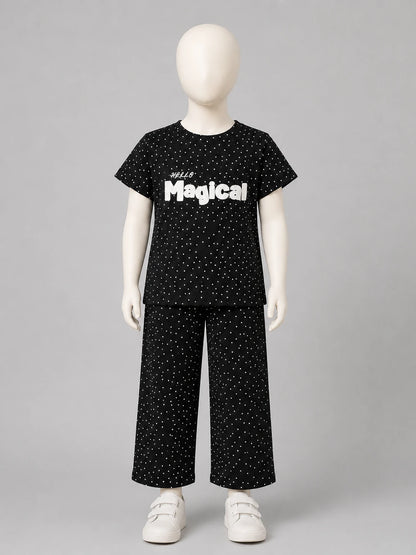 Girls Magical Printed Co-Ord Set