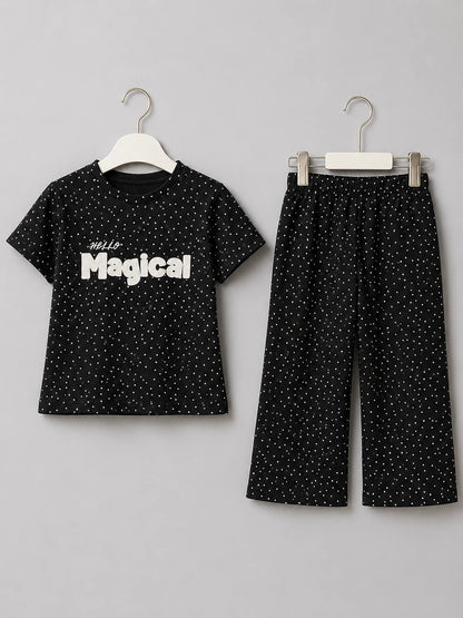 Girls Magical Printed Co-Ord Set