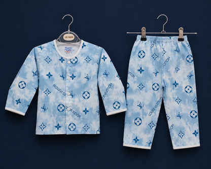 Baby Boys Cotton Night Suit / Kids Sleepwear Set