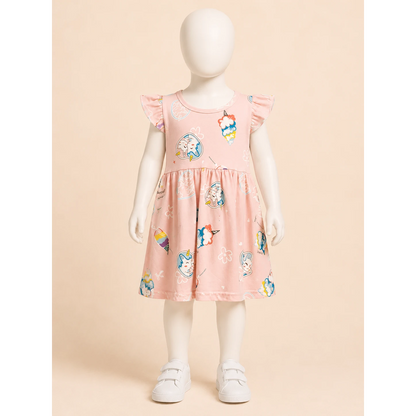 Baby Girls Printed Frock Dress