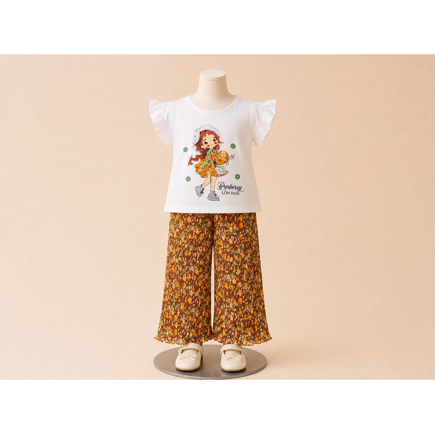 Stylish Girls Summer Top &amp; Plazo Set