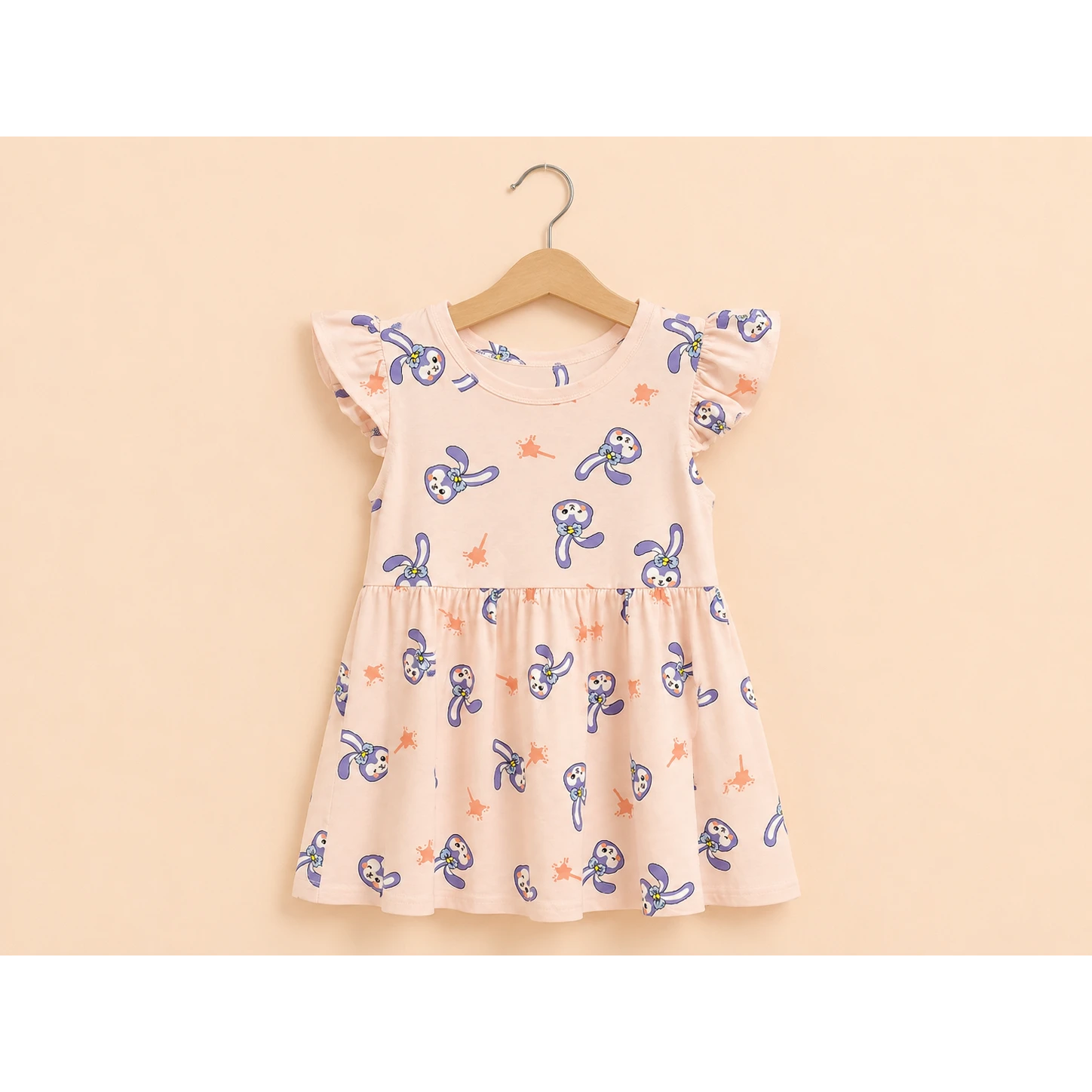Baby Girls Printed Frock Dress