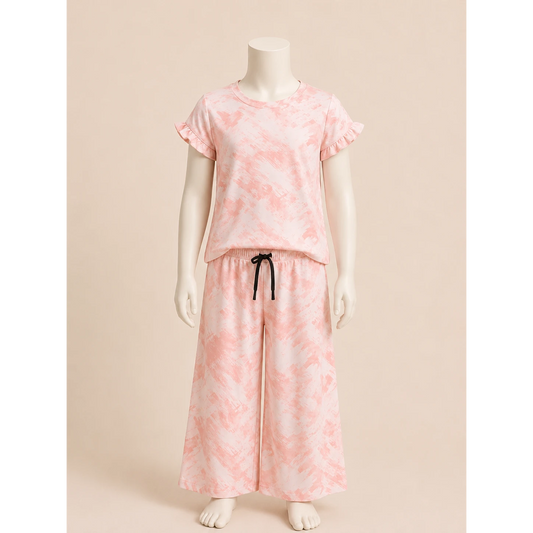 Girls Printed Co-Ord Set