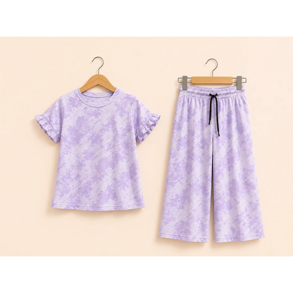 Girls Printed Co-Ord Set