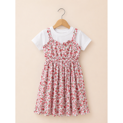 Girls printed Frock Dress