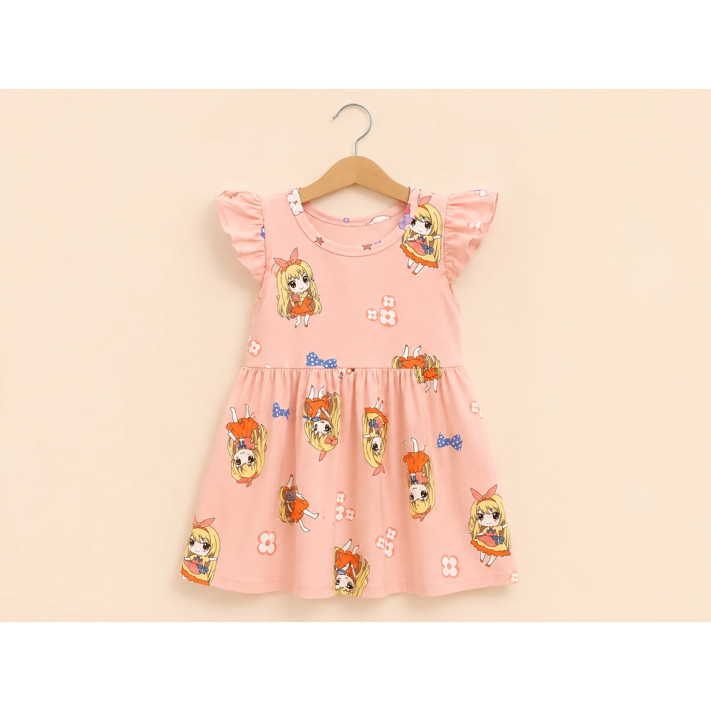 Baby Girls Printed Frock Dress