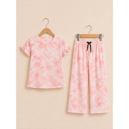 Girls Printed Co-Ord Set