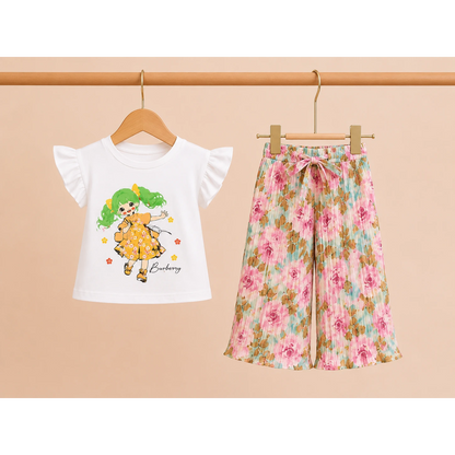 Stylish Girls Summer Top &amp; Plazo Set