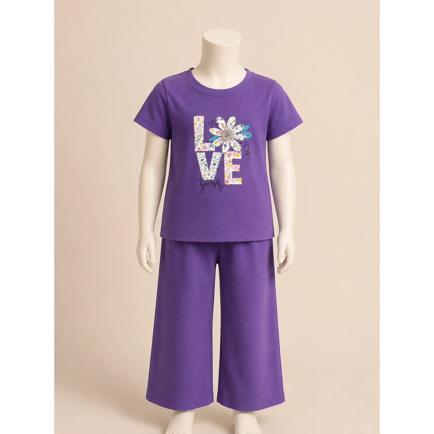 Girls Printed Co-Ord Set